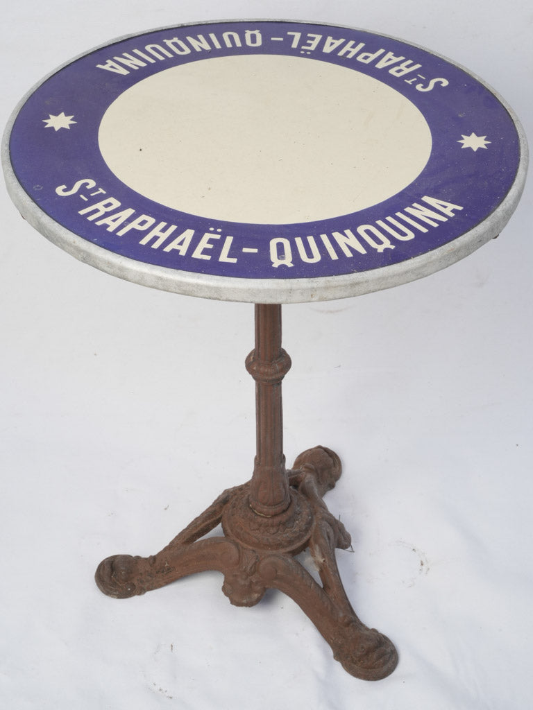 Aged St Raphaël-Quinquina Bistro Table