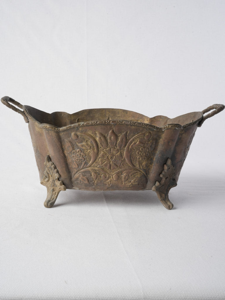 Oxidized Louis XV style jardinière