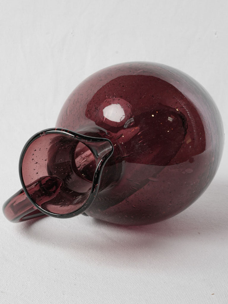 Heritage-inspired Biot glass piece