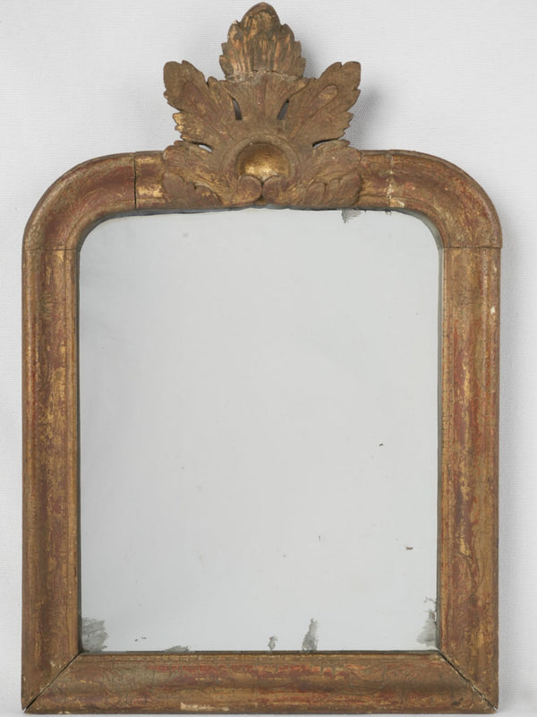 Charming, Petite 18th-century Rococo Mirror