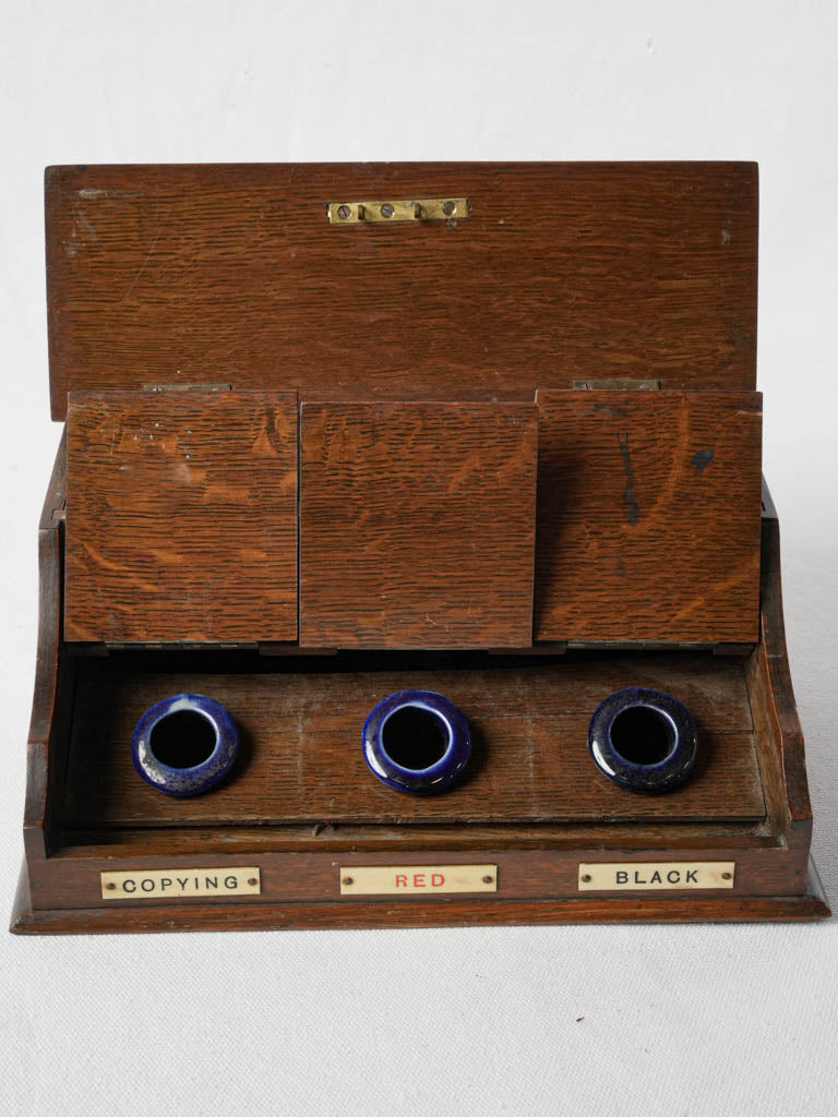 Authentic period desk collectible