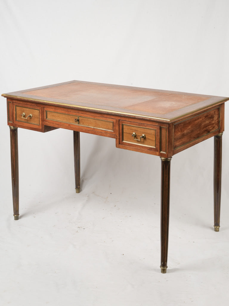 Elegant French mahogany desk
