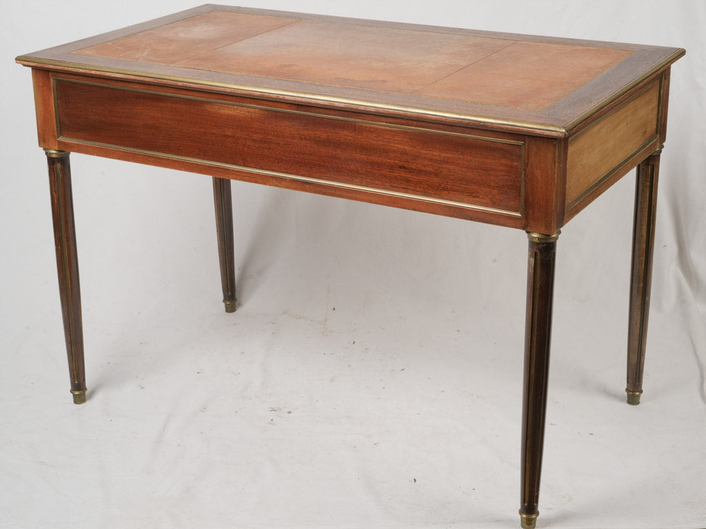 Decorative gilt tooling work surface