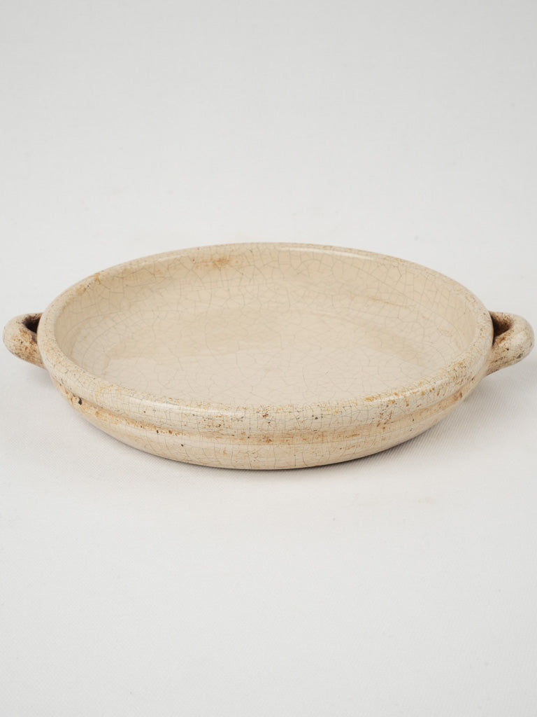 Custom Provencal ochre-red-brown glazed cookware