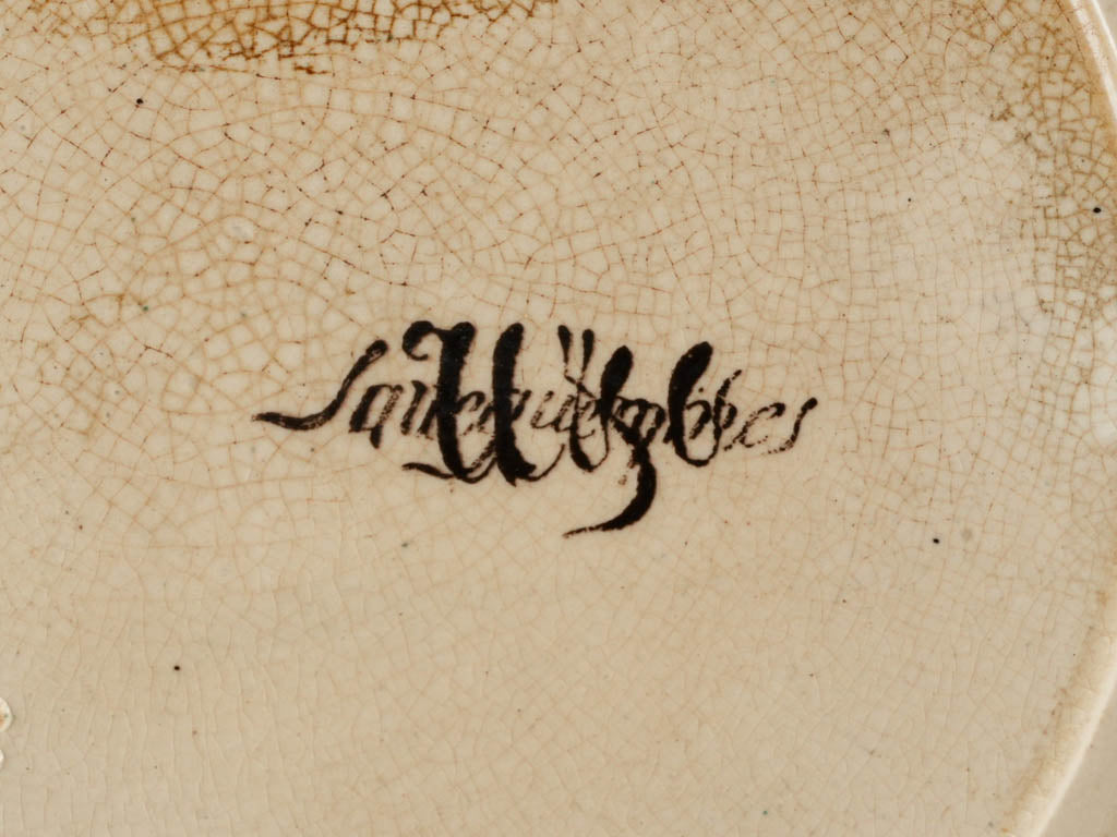 Aged patina decorative kitchen plates