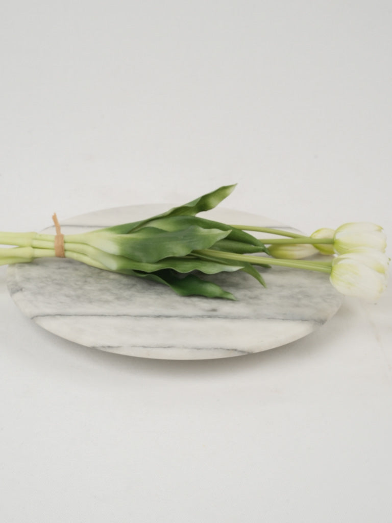 Authentic, French marble cheese platter