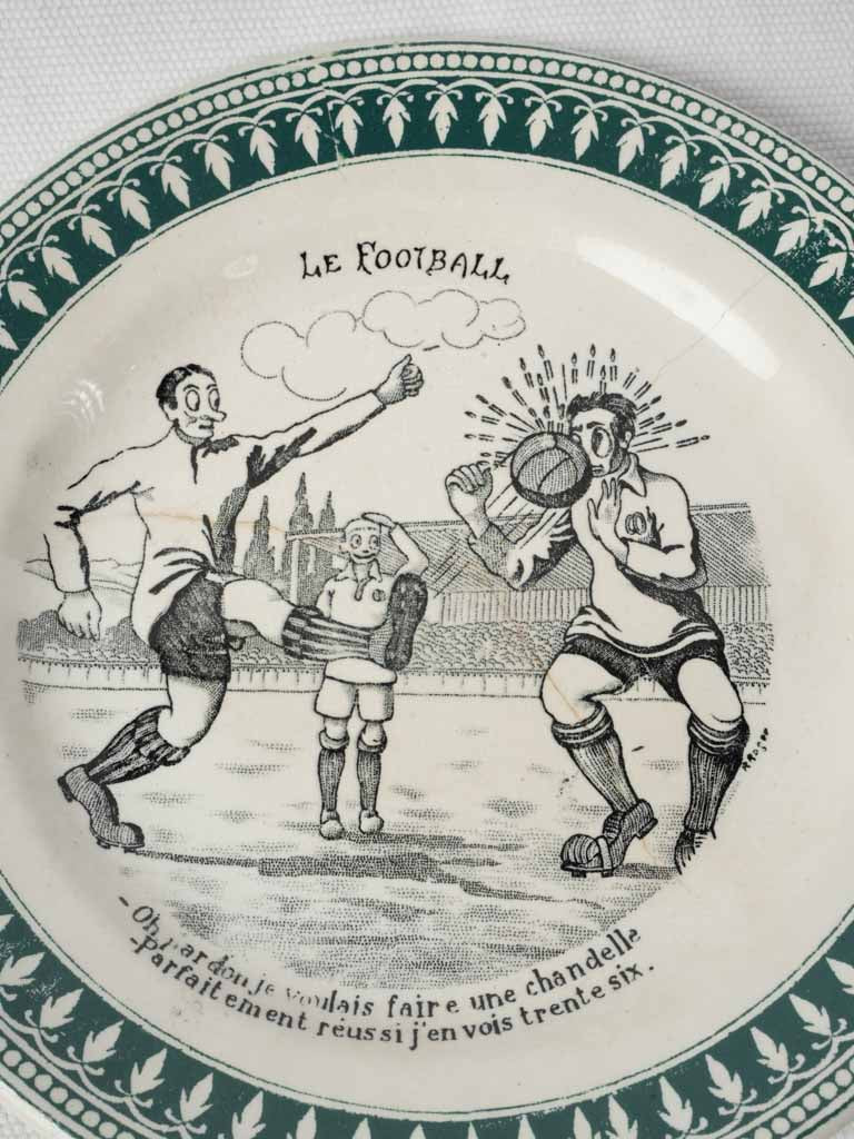 Charming humorous narrative plates