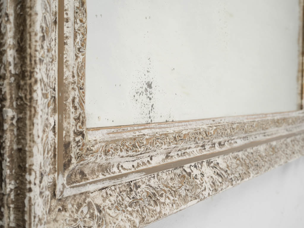 Ornate gold Napoleon III mirror