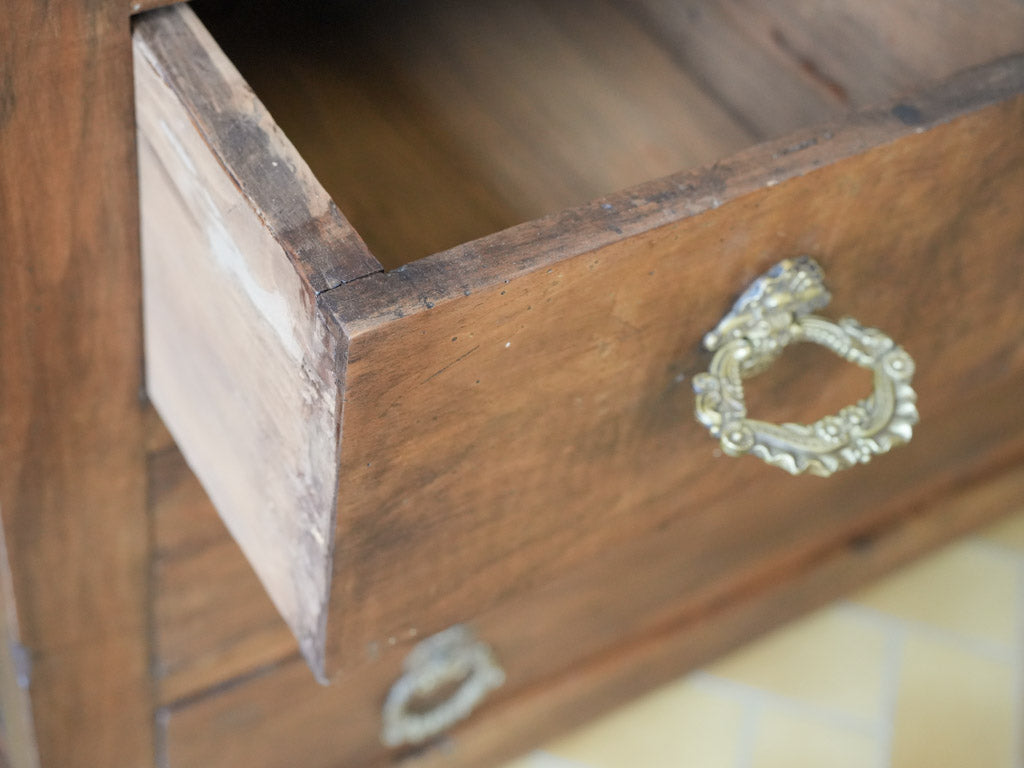Versatile antique drop-front desk