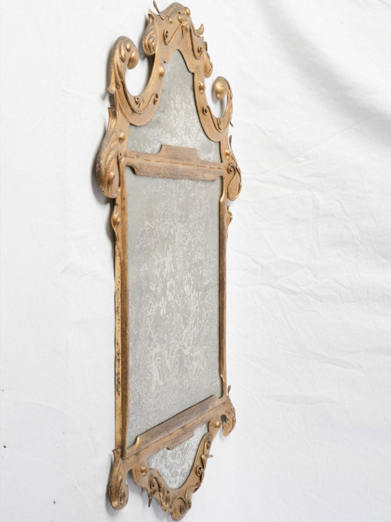 Handcrafted Italian sculptural wall mirror