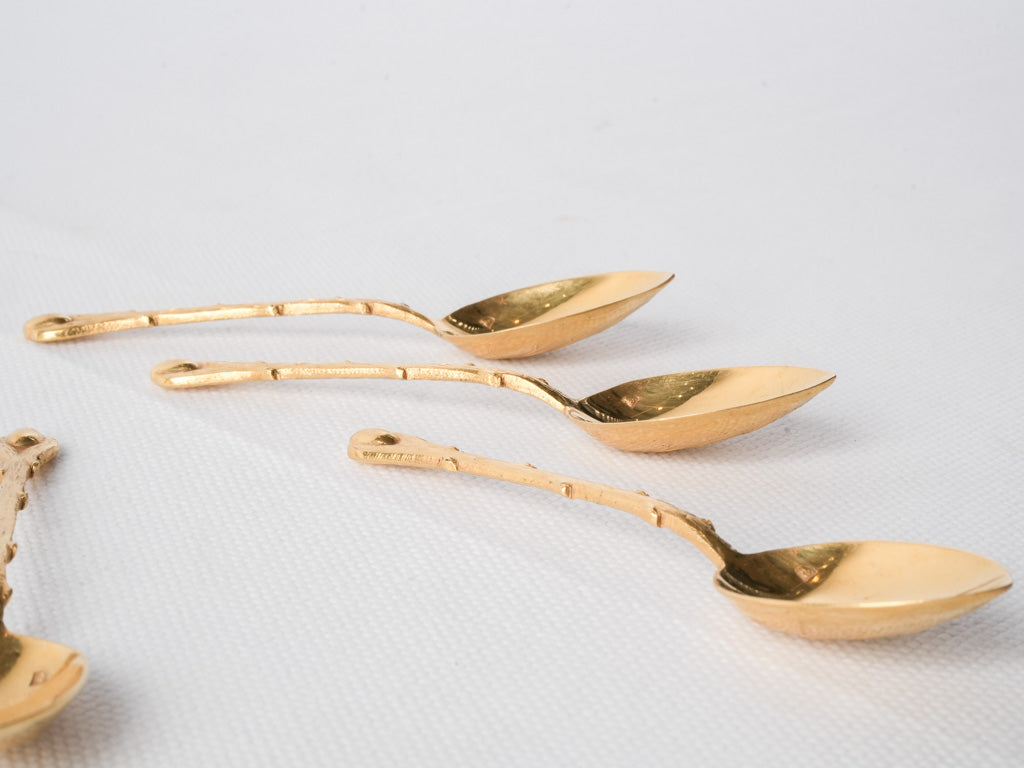 Whimsical French silverware set