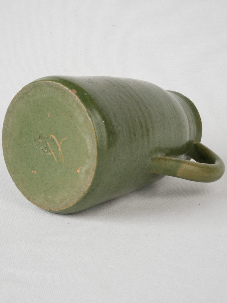 Pine green barque vessel