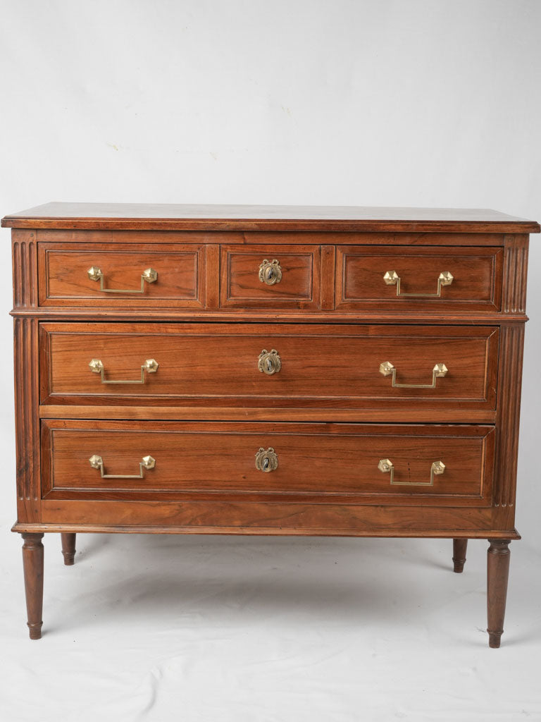 Antique French bronze hardware chest