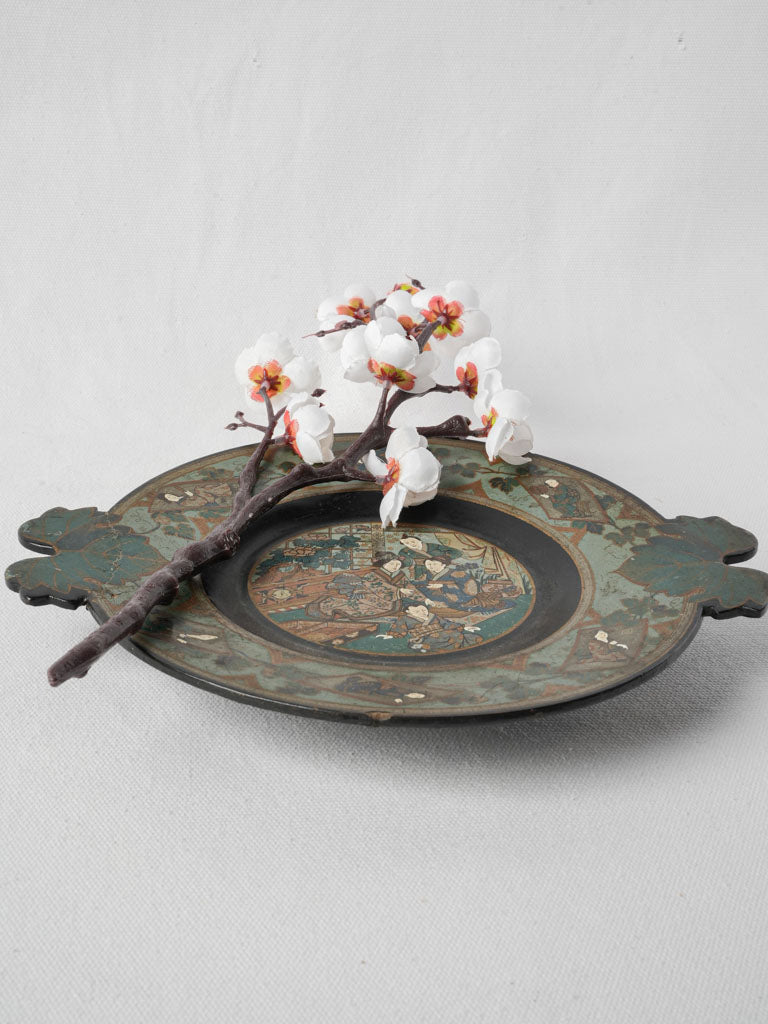 Antique Japonism decorative tray