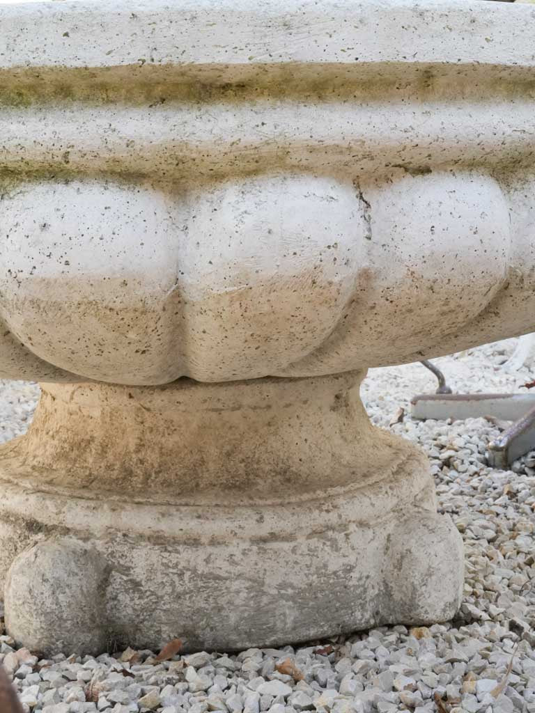 1970s origin large stone planters