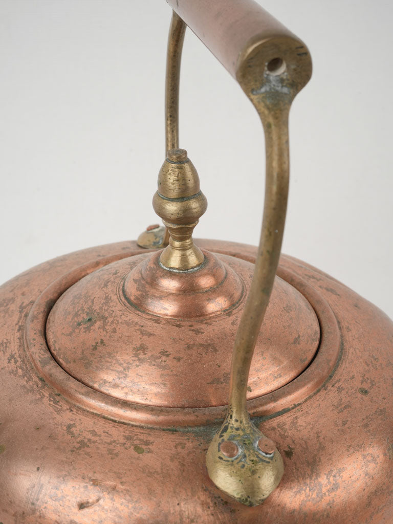 Timeless antique brewing kettle