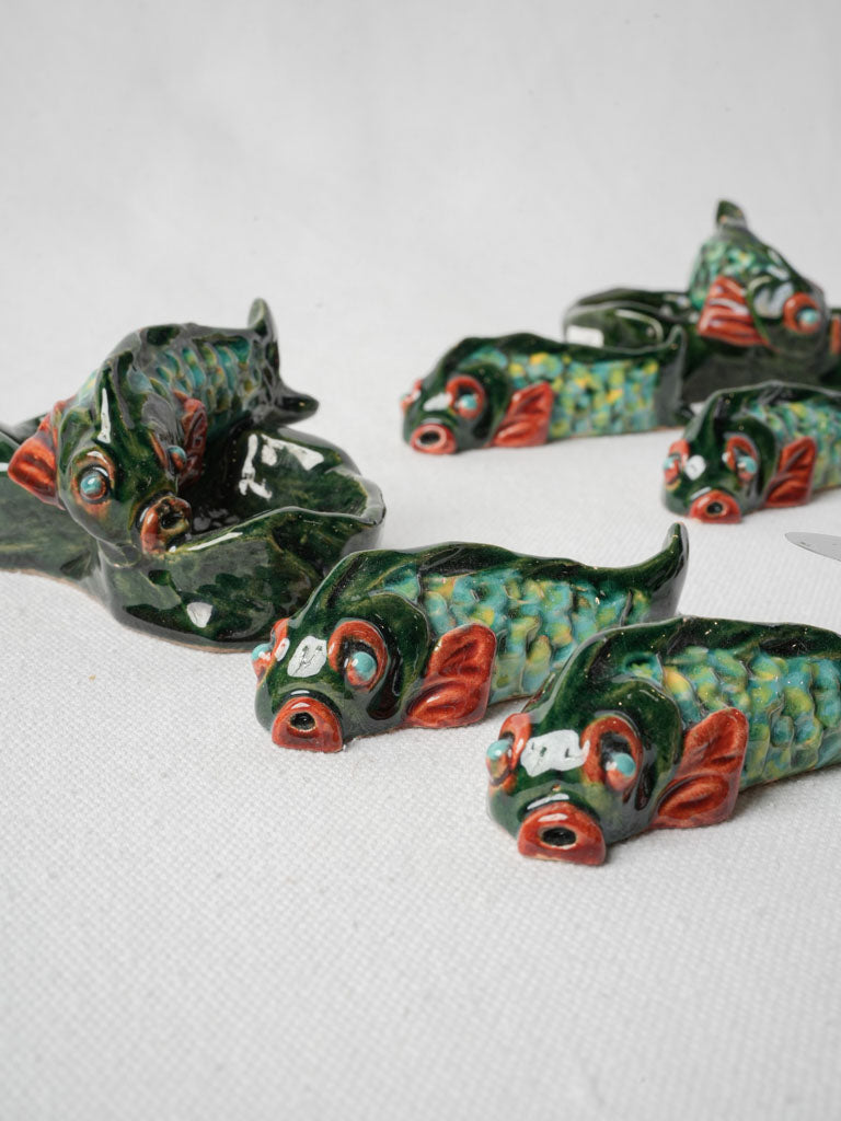 Playful salt cellars, Vallauris origin