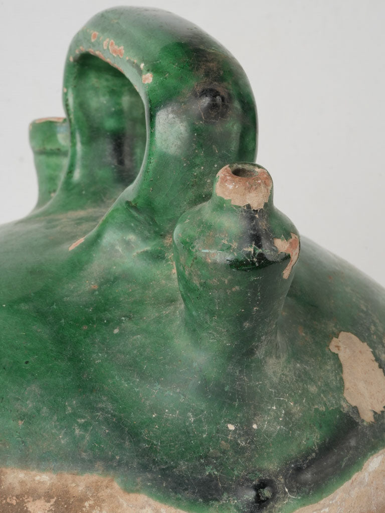 Unique form historical pottery piece