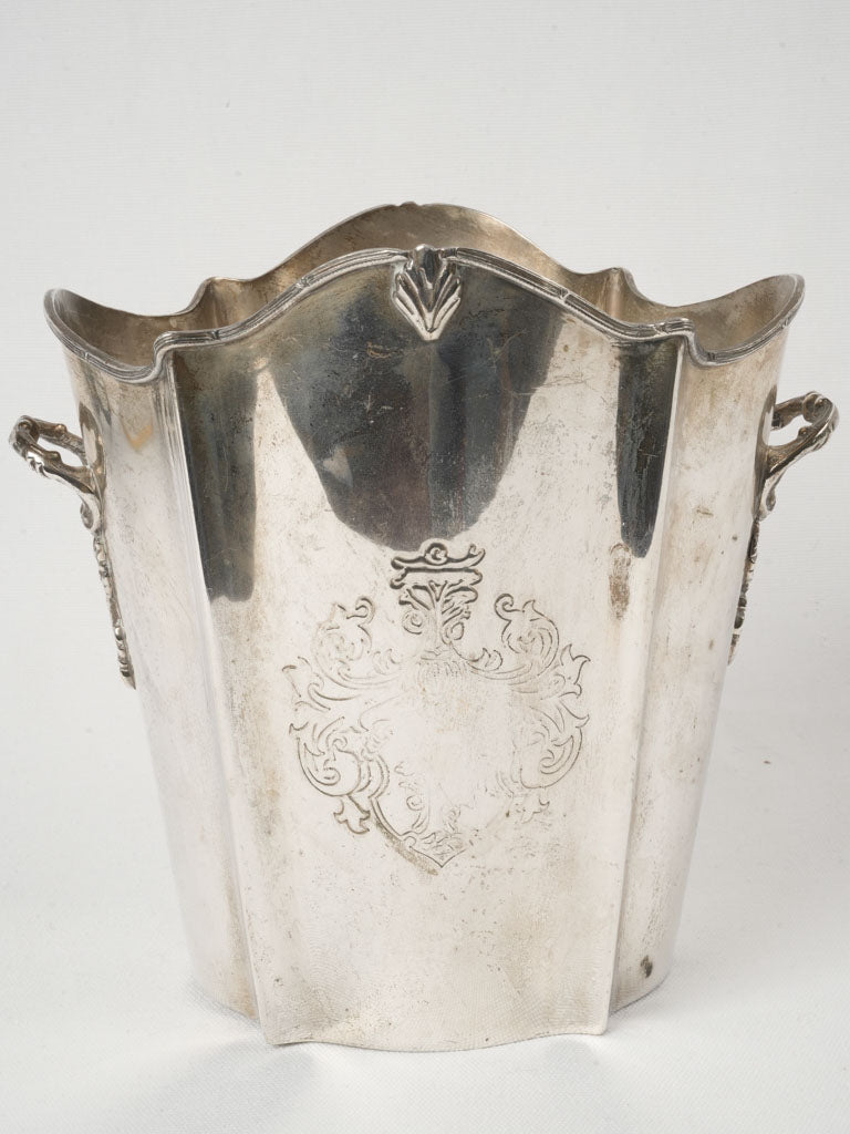 Sophisticated patina champagne bucket