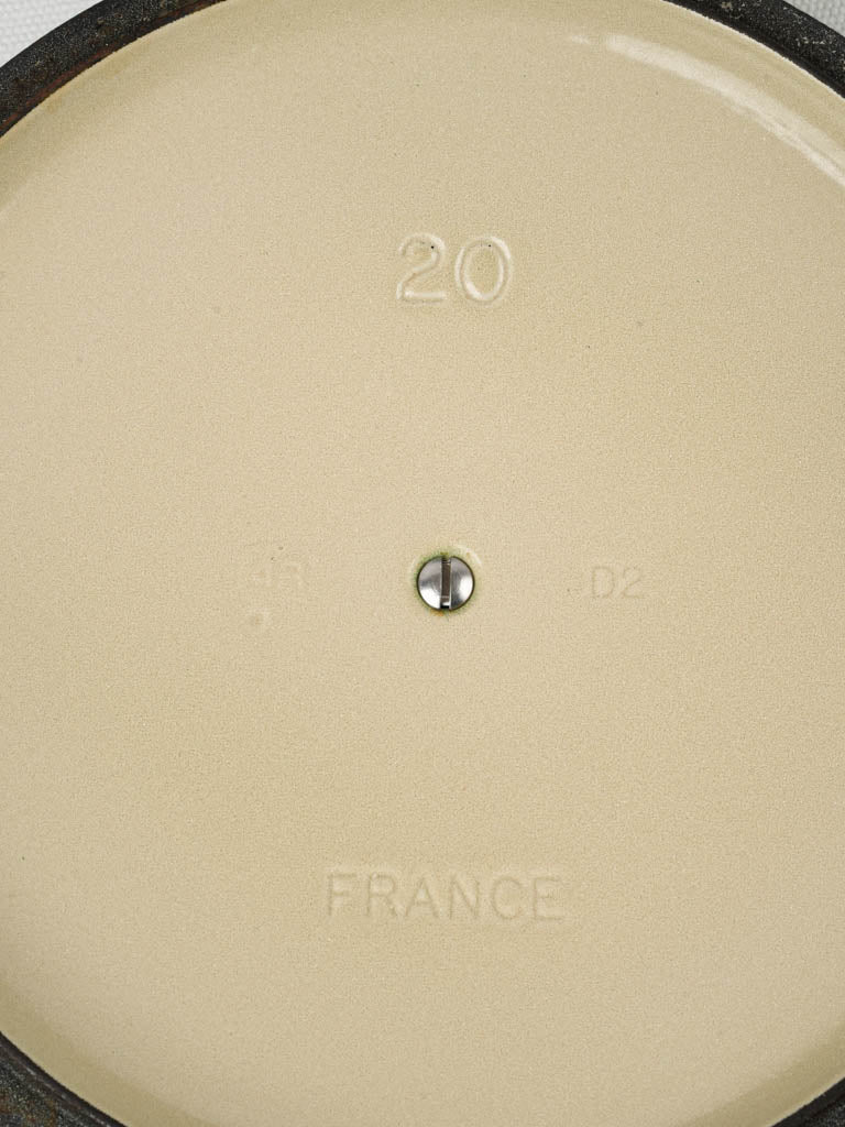 Colorful iconic Le Creuset cookware