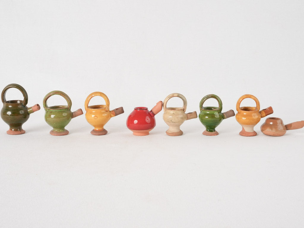 Rustic French musical whistle collection