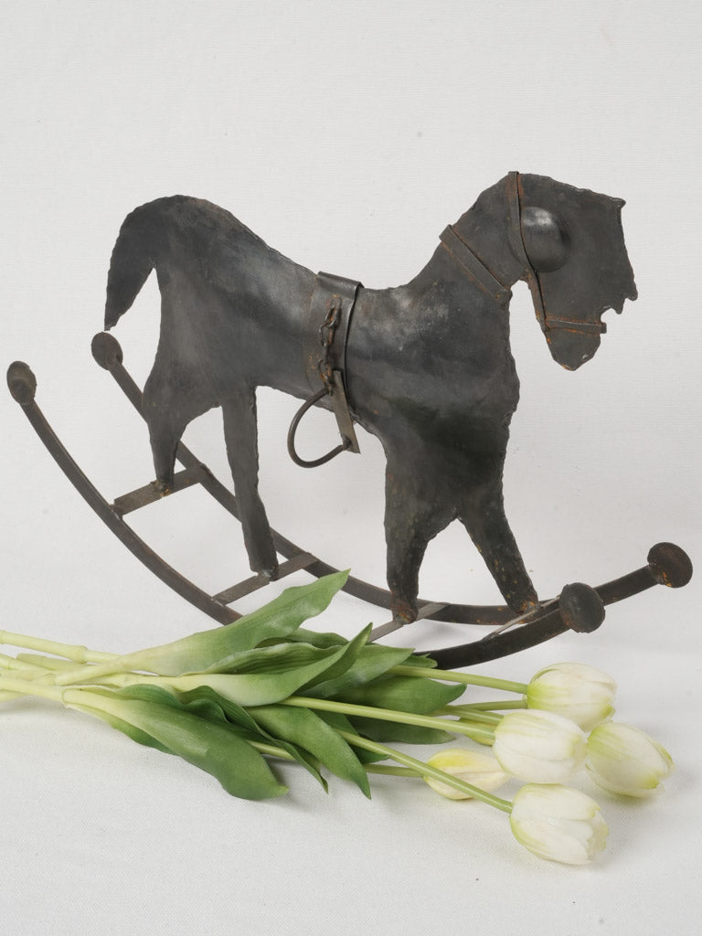 Whimsical folk art sculpture