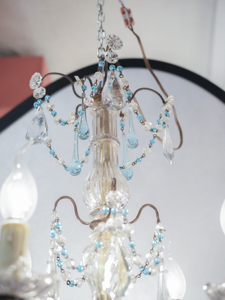 Lovely vintage brass and bronze light