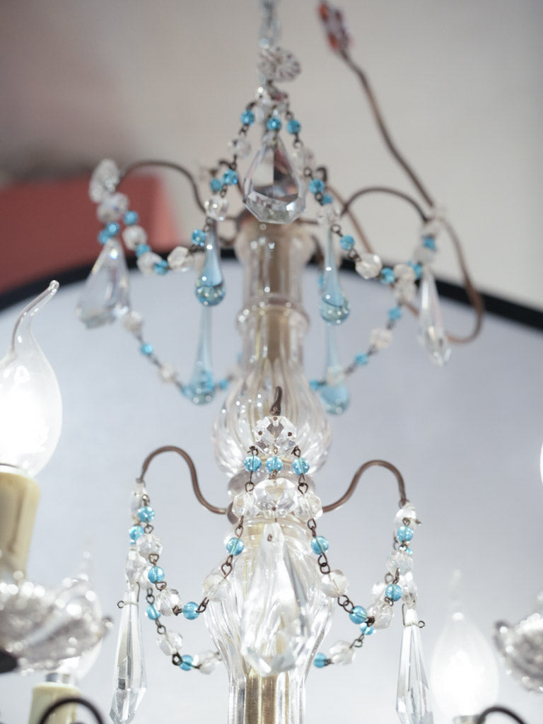 Elegant early-20th century French chandelier