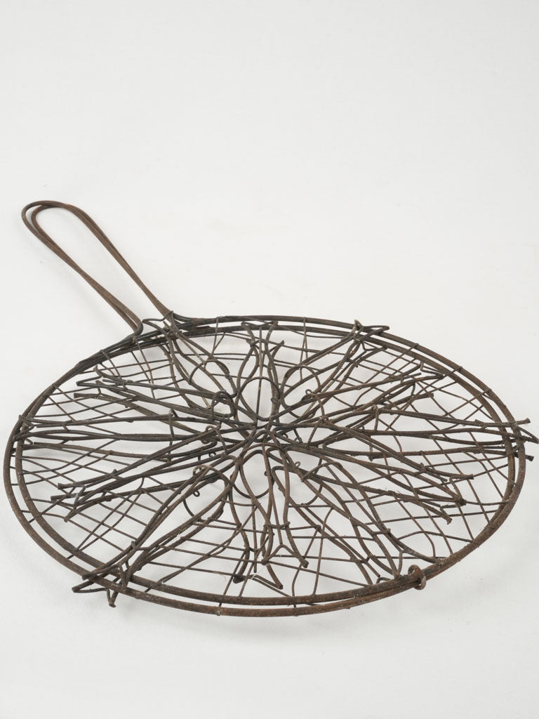 Rustic Coastal French Metal Grill