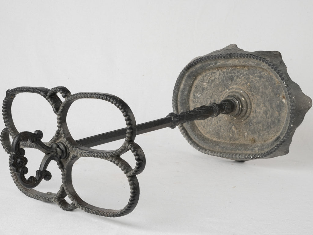 Historical French umbrella stand piece