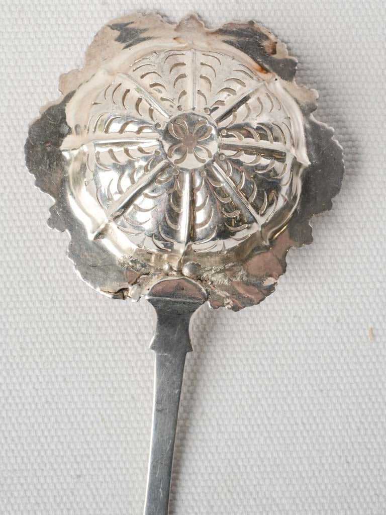 Elegant silver sifter collectible