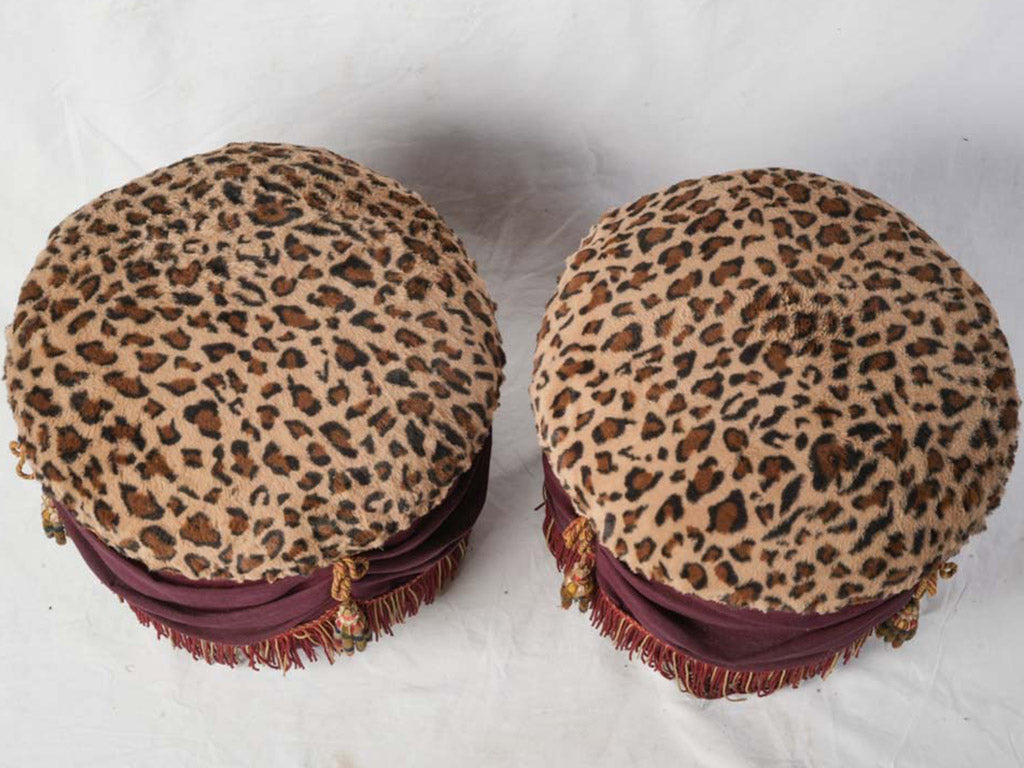 Rich tactile castered footrests