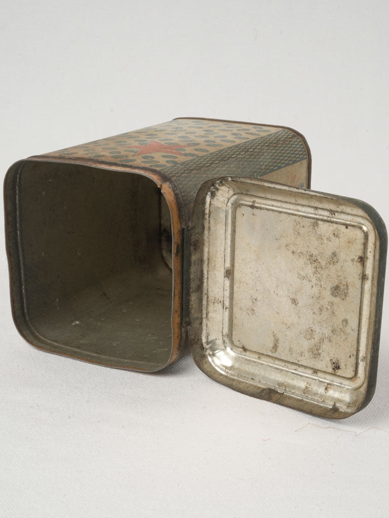 Decorative historical character tin