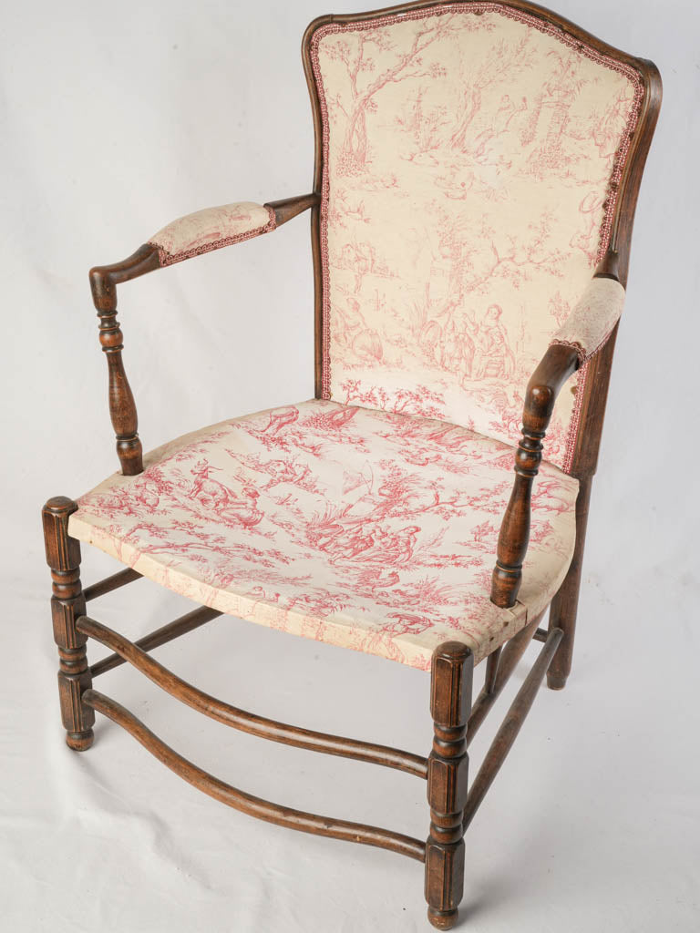 Petite decorative Provençal armchair
