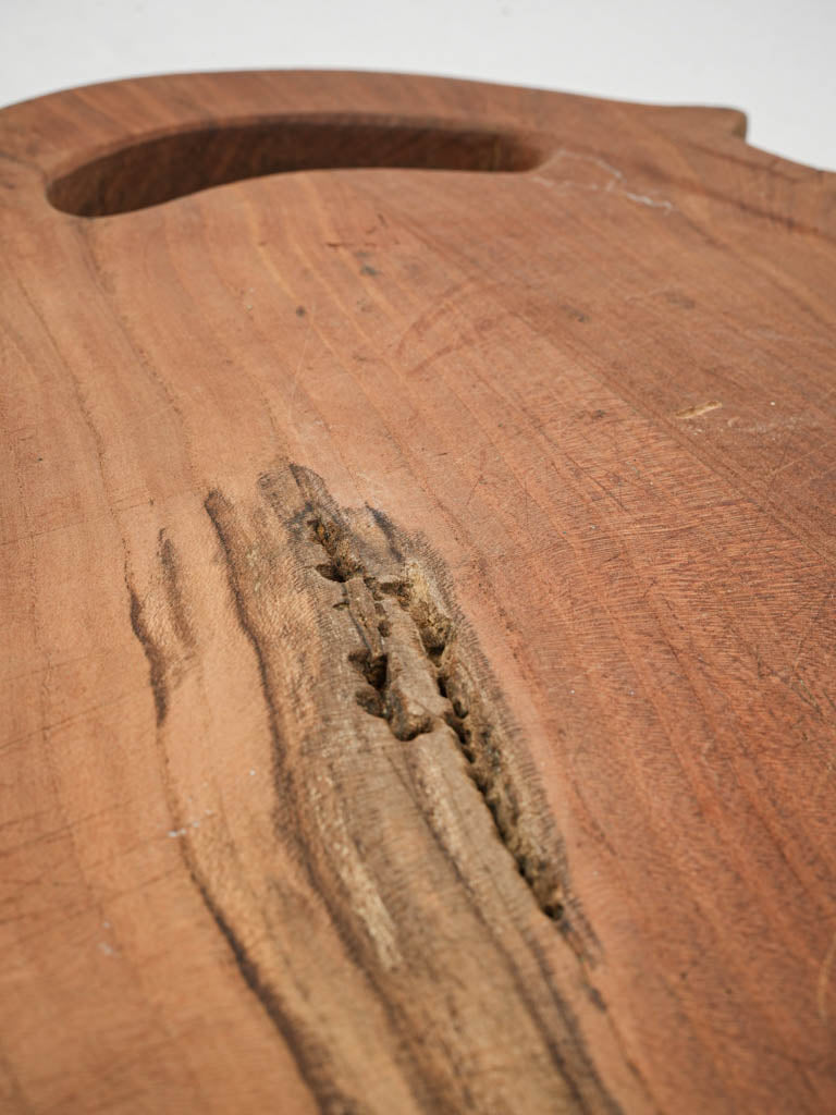 Provencal wooden cutting board crafted