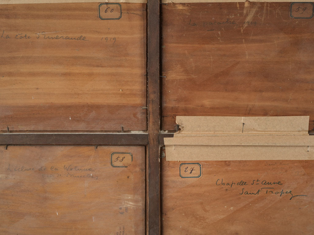 Atmospheric light-filled landscape artwork