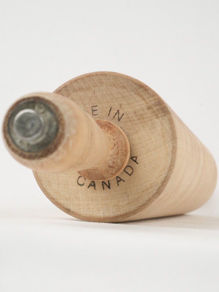 Antique, substantial wooden dough roller
