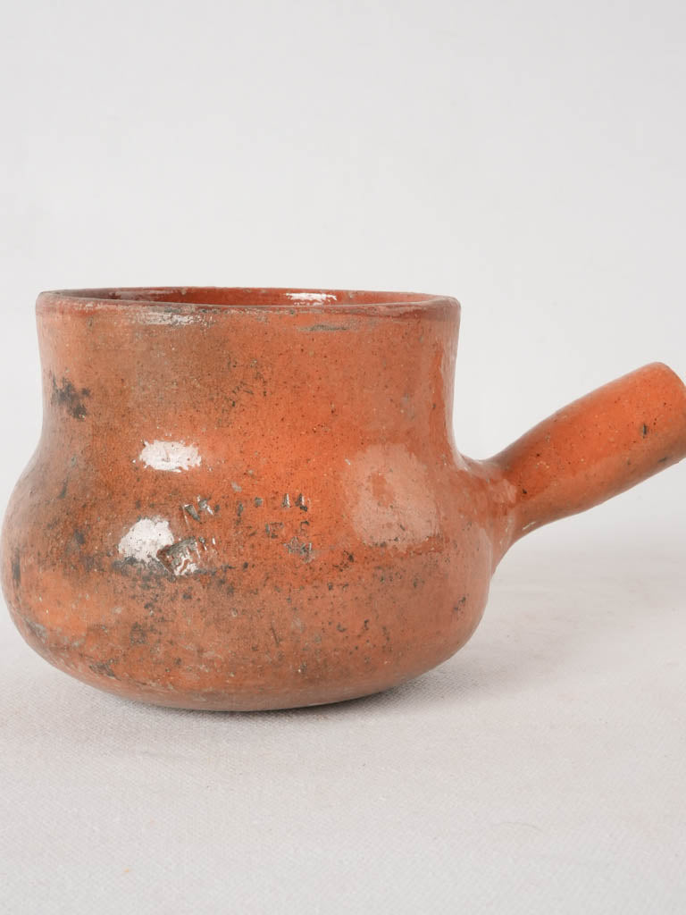 Traditional Provencal culinary pottery vessel