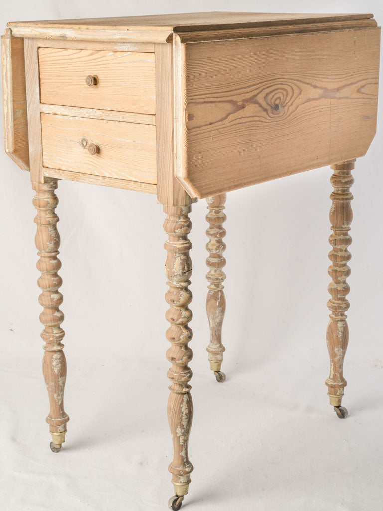 Elegant 19th-century bedside cabinet