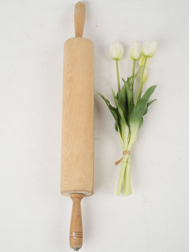 Rustic, vintage pastry tool