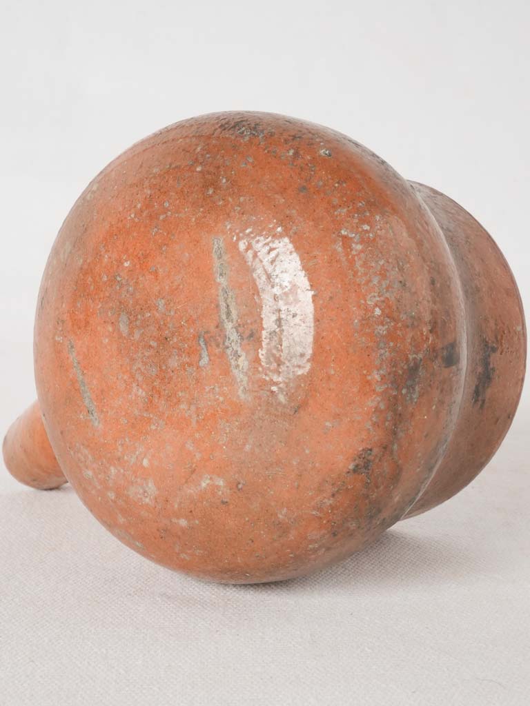 Classic brown Vallauris stoneware pot