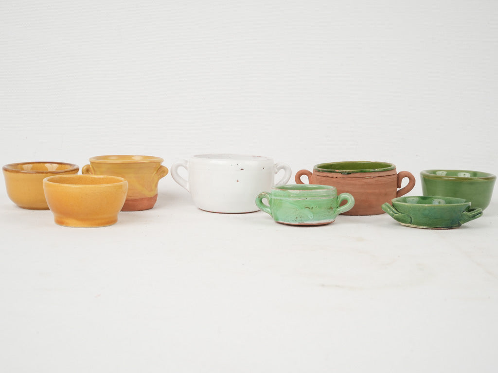 Delightful vintage miniature ceramic vessels