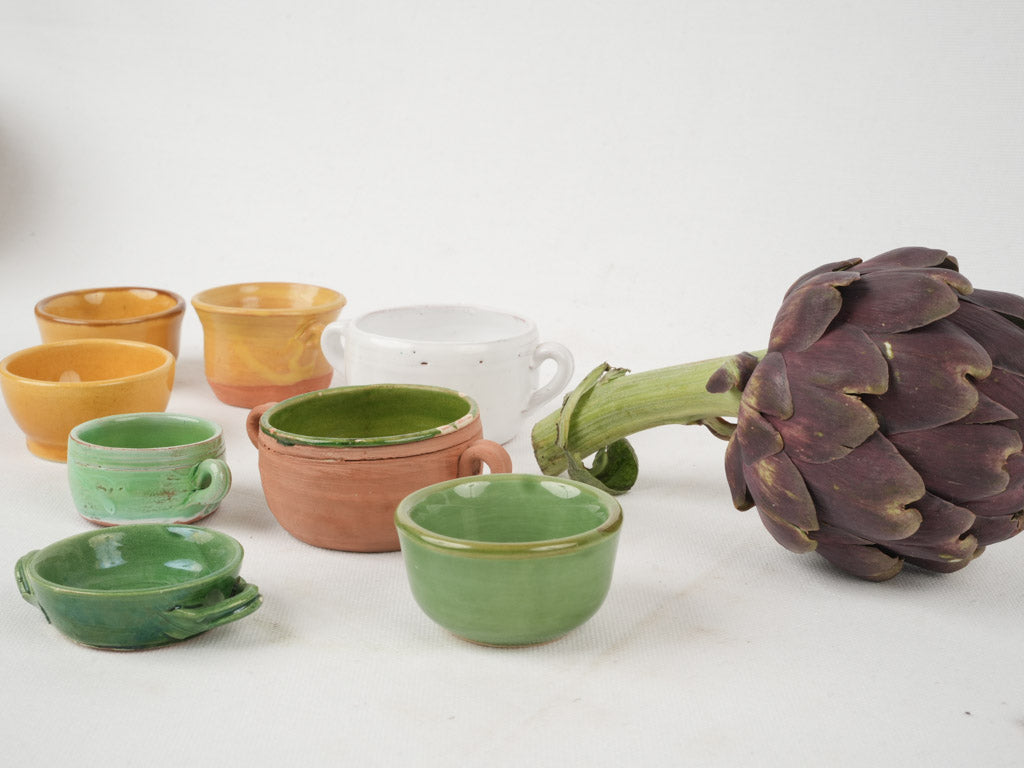 Timeless French miniature pottery collection
