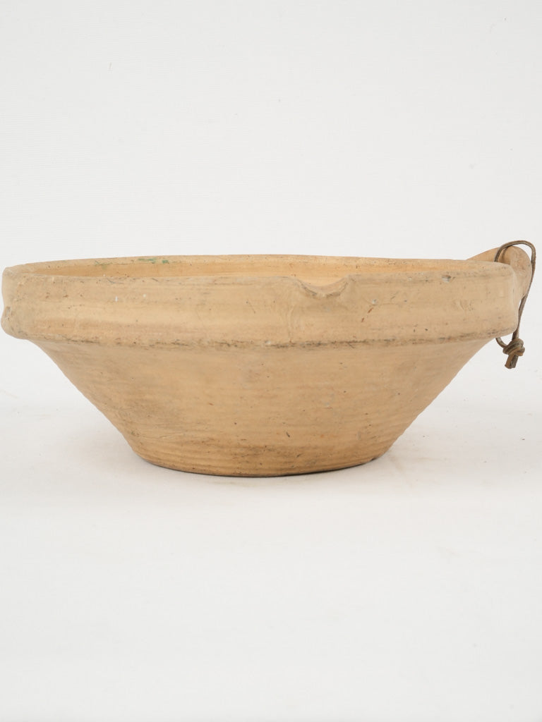 Vintage European unglazed sieve