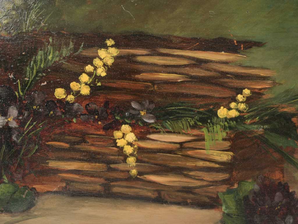 Ornate gilded frame still life