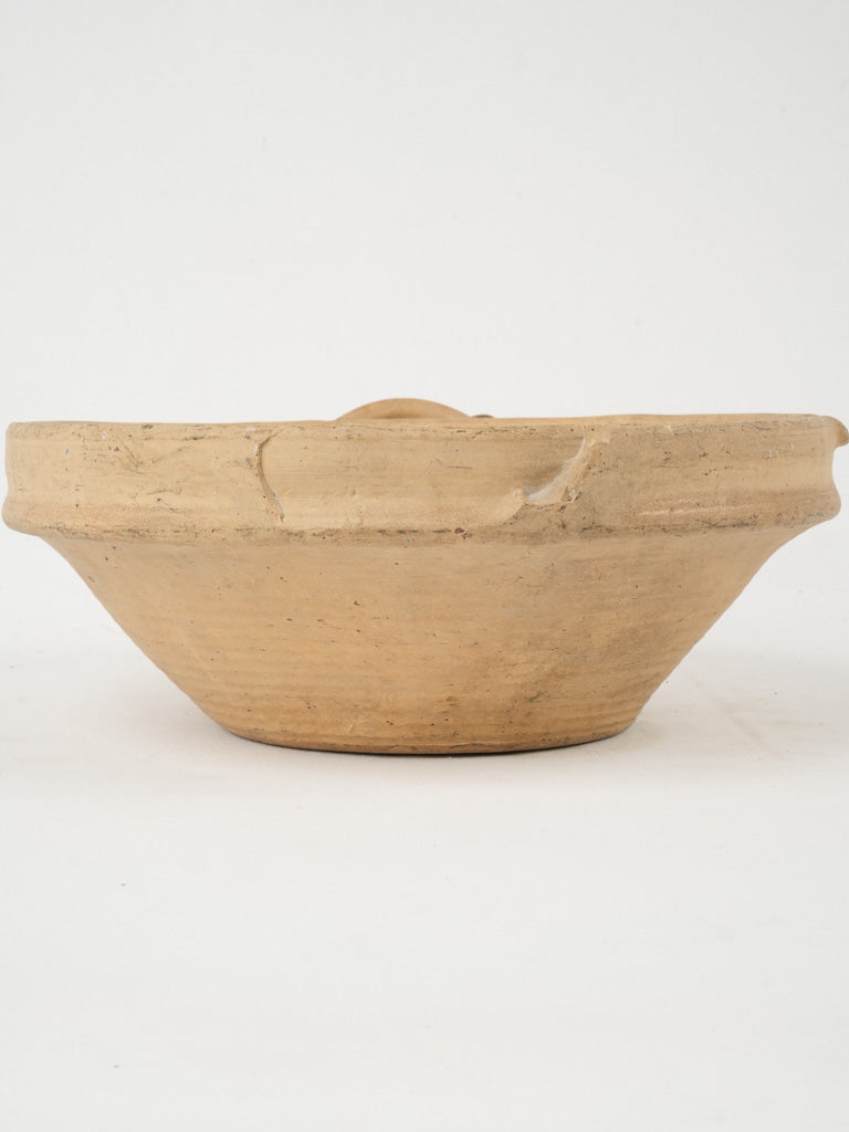 Aged French country clay sieve