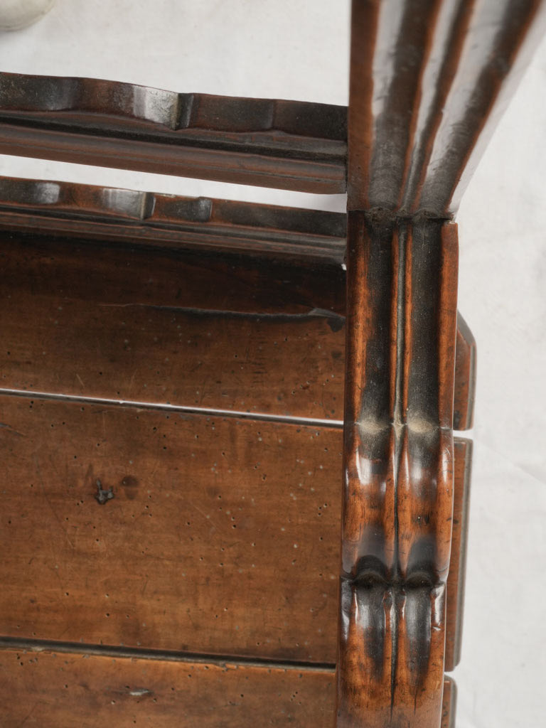 Walnut armchair village cabinetmaker design
