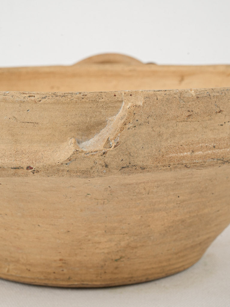 Late 19th century terracotta strainer