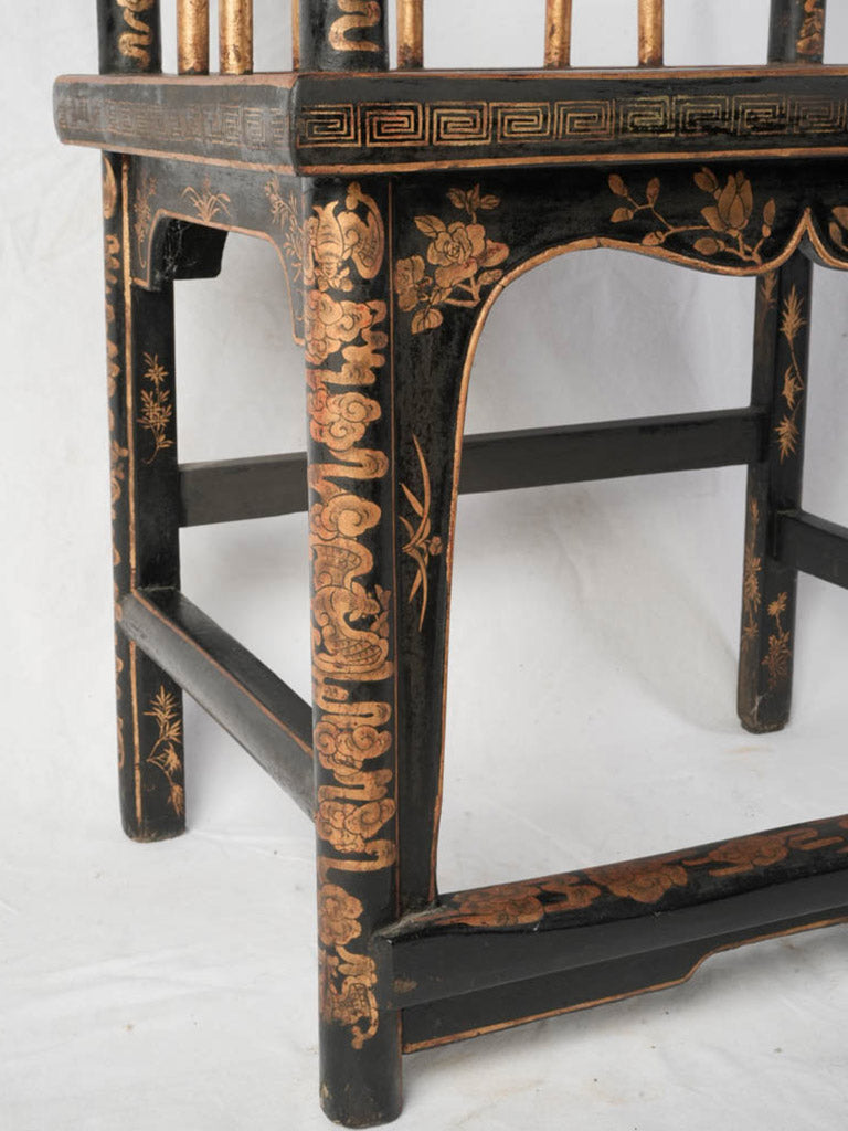 Early 20th-century lacquer chair