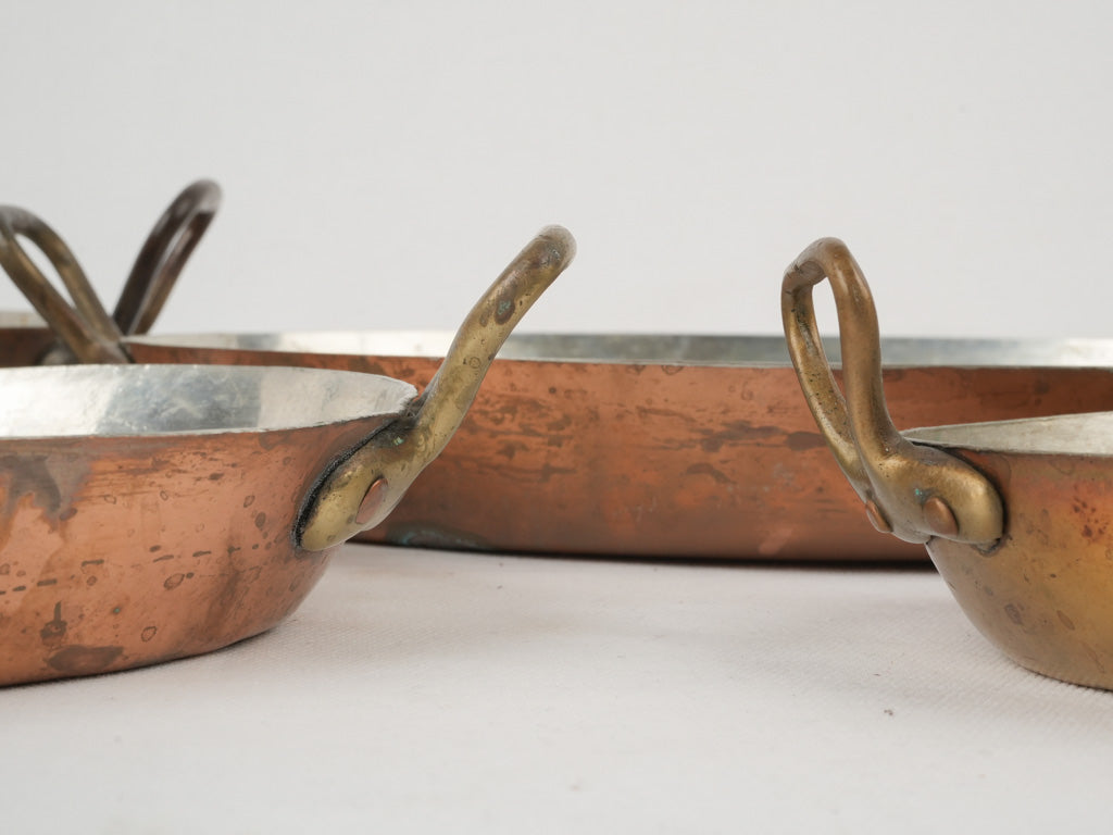 Time-honored Provençal brass gratin ware